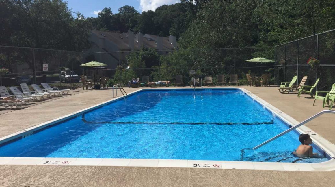 A Connecticut pool renovation after